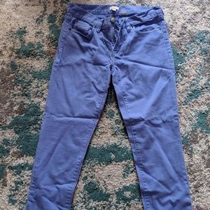 Blue JCrew Ankle Jeans